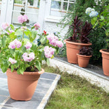 Whitefurze bell shaped round planter 20cm (British brand)