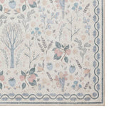 Think Rugs rug Versailles Blue Flatweave 61x230cm, UK version