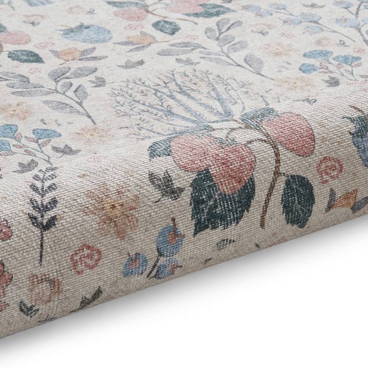 Think Rugs rug Versailles Blue Flatweave 61x230cm, UK version