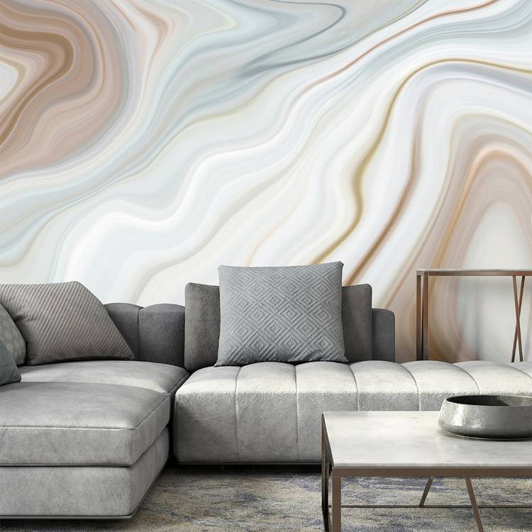 Origin Murals Marbled Ink Cloud wall mural roll (British brand)
