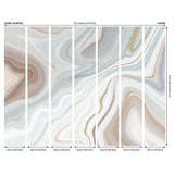 Origin Murals Marbled Ink Cloud wall mural roll (British brand)