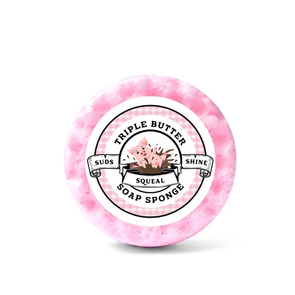 Emily Victoria soap sponge Raspberry Lemonade - British product