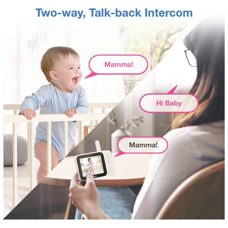 VTech VM4254 3.5 inch video baby monitor, imported from the UK