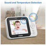 VTech VM4254 3.5 inch video baby monitor, imported from the UK