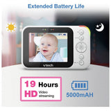 VTech VM4254 3.5 inch video baby monitor, imported from the UK