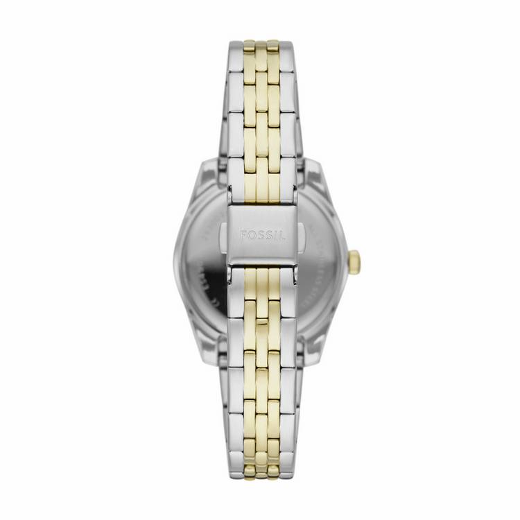 Fossil Scarlette Mini women's watch with two-tone bracelet, UK version