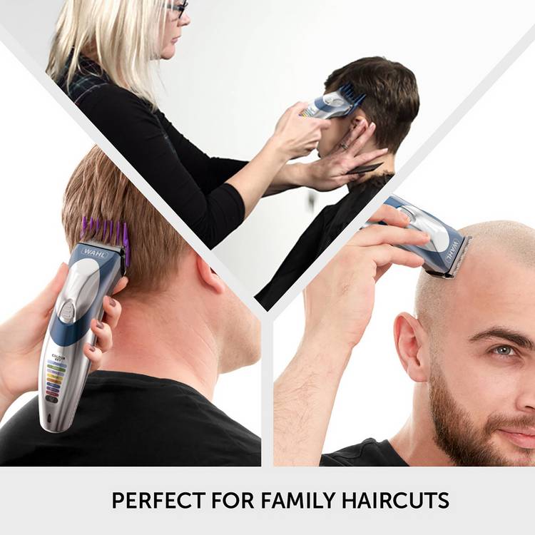 Wahl Colour Pro cordless hair clipper, imported from the UK
