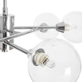 Habitat Sputnik 6 light chrome pendant - British product