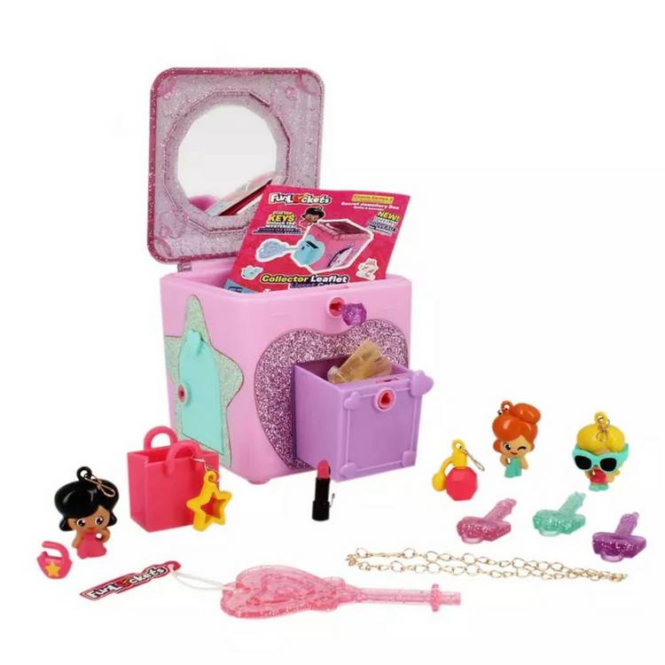 Funlockets Secret Jewellery Box with 20 surprises, imported from the UK