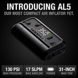 NOCO AL5 lithium air inflator compact cordless pump, imported from the UK