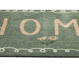 My Mat Home in Bloom Green doormat 50x75cm, UK version