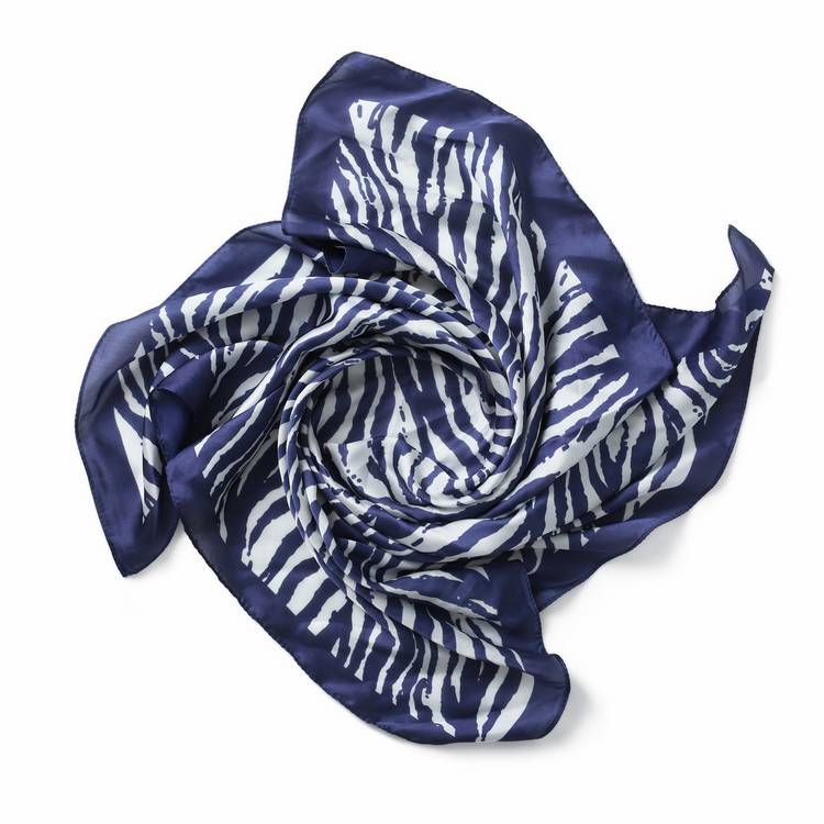Freedom Blue Zebra Headscarf - British product
