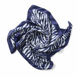 Freedom Blue Zebra Headscarf - British product