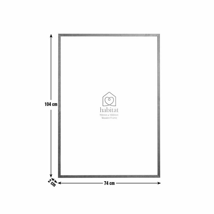 Habitat Ontario walnut picture frame 70x100cm - British product