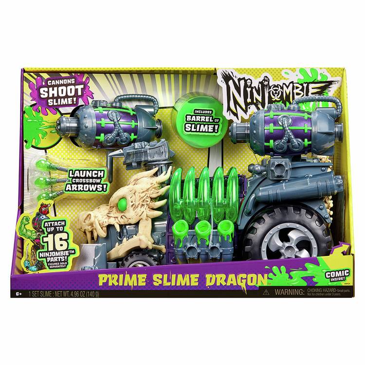 Ninjombie Prime Slime Dragon Tank toy vehicle, UK version