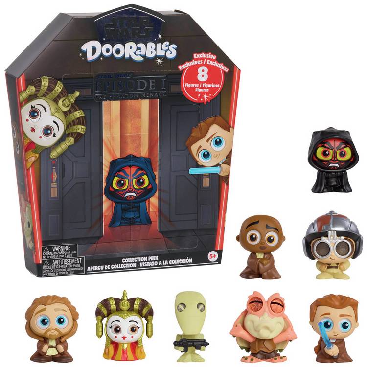 Disney Doorables Peek The Phantom Menace figure set - British product