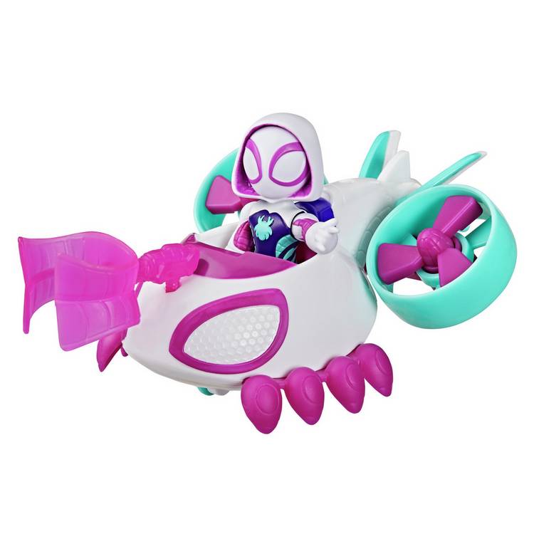Spidey Ghost Spider Vehicle Set with figure - British product