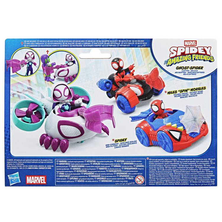 Spidey Ghost Spider Vehicle Set with figure - British product