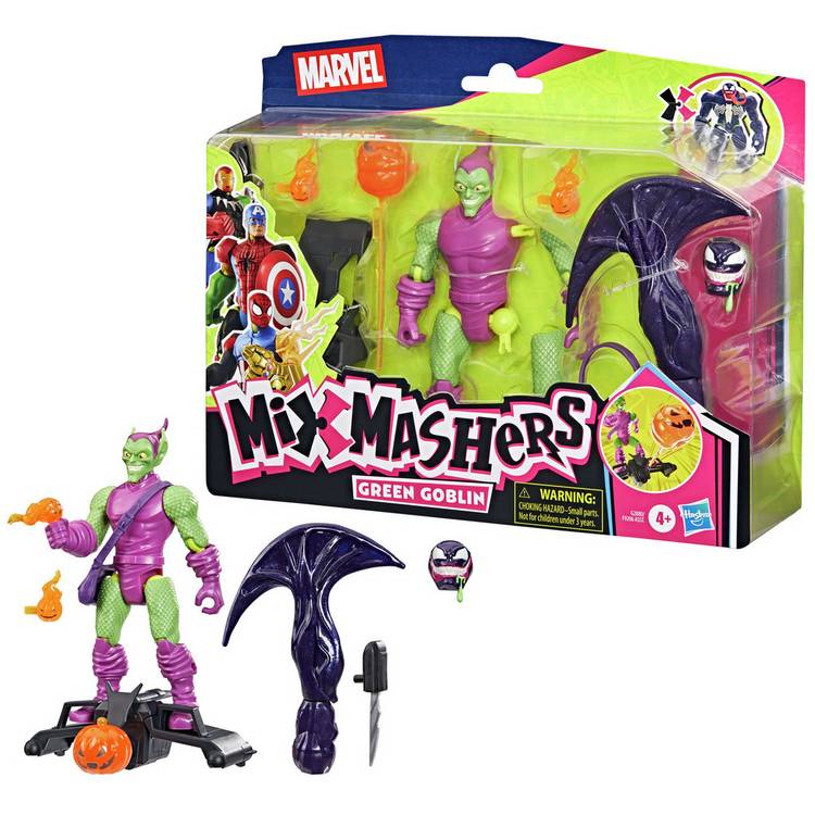 Marvel MixMashers Green Goblin action figure 5 inch, imported from the UK