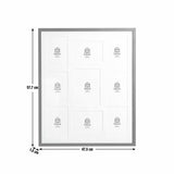 Habitat large multi photo picture frame black (British brand)