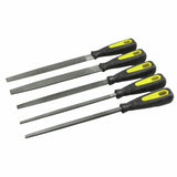 Rolson 5 piece engineers file set 200mm, UK version