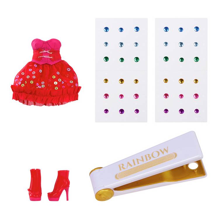 Rainbow High Be Dazzling Vivienne Rouge fashion doll 30cm - British product