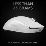 Logitech gaming mouse white (British brand)