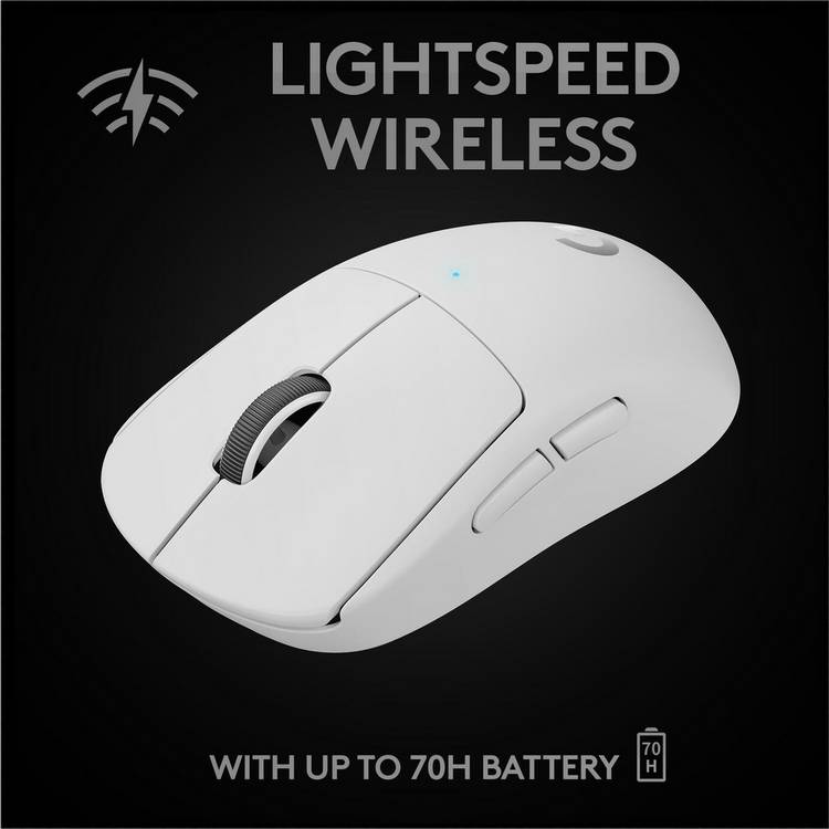 Logitech gaming mouse white (British brand)