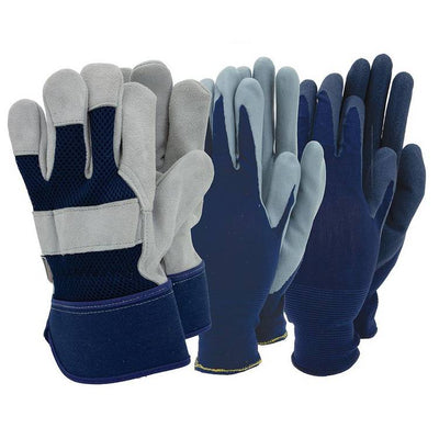 Argos Town & Country Men's Rigger Triple Pack Gardening Gloves- Buy online at McGrocer