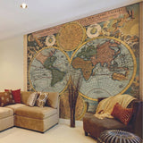 Argos Origin Murals Vintage Map Antique Wall Mural 50cm x 19.6m- Buy online at McGrocer