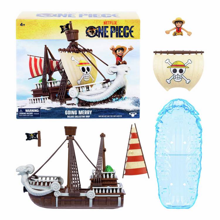 One Piece Going Merry Collector Display Ship playset (British brand)