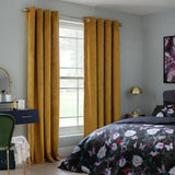 Argos Habitat Dimout Eyelet Curtains Mustard 117x137cm- Buy online at McGrocer