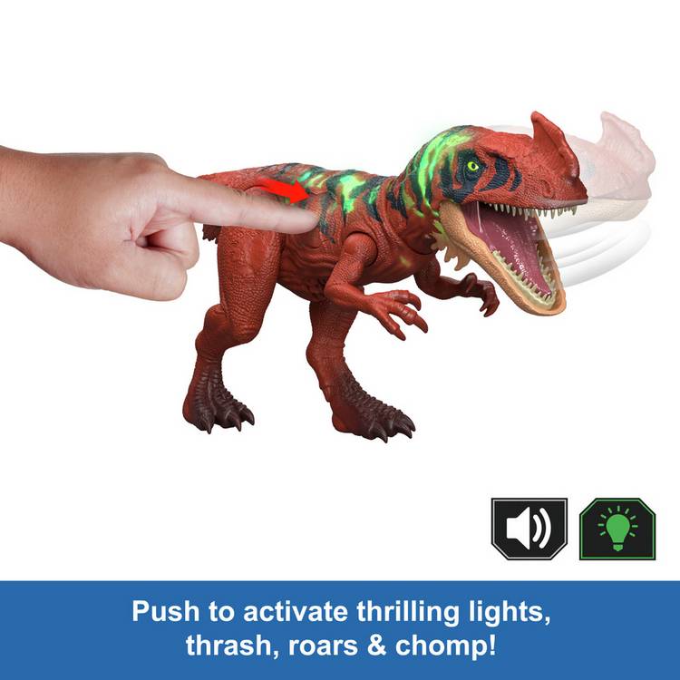 Jurassic World Afrovenator dinosaur toy 12.4 inch, imported from the UK