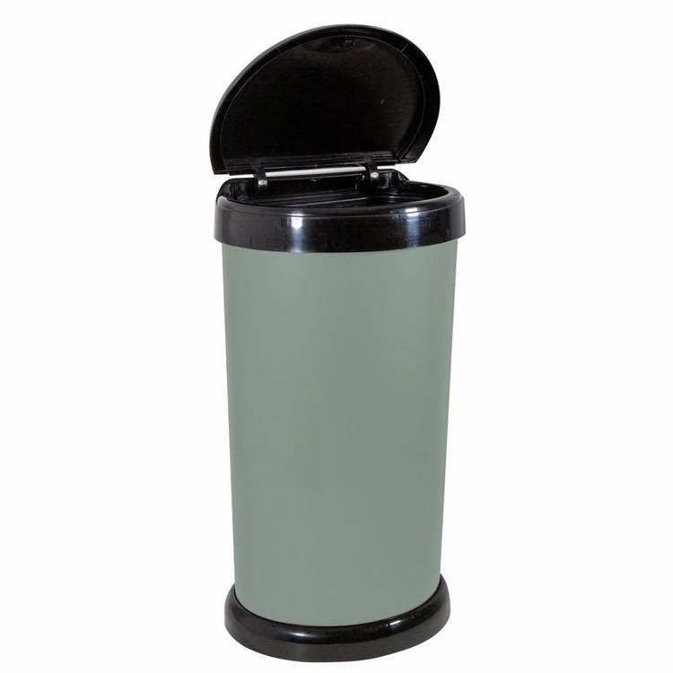 Moda touch top bin sage 42 litre, imported from the UK