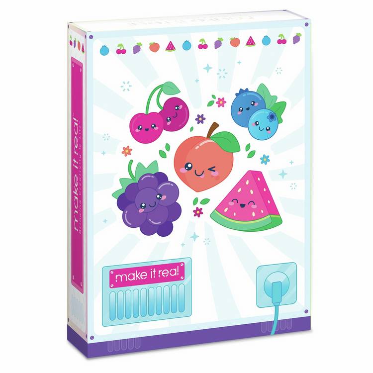 Make It Real Fruity Beauty vending machine with lip glosses, UK version