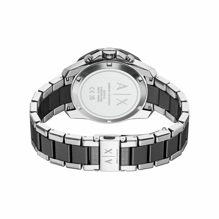 Armani Exchange AX1973 chronograph watch two-tone bracelet, imported from the UK
