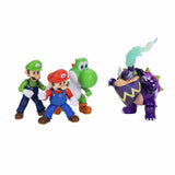 Super Mario action figures character pack 5-inch, imported from the UK