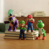 Super Mario action figures character pack 5-inch, imported from the UK