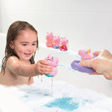 Peppa Pig family bath squirters set (British brand)
