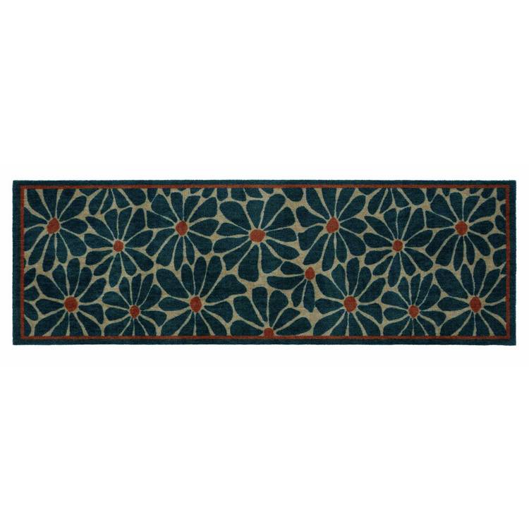 My Mat boho floral runner rug 150x50cm - British product