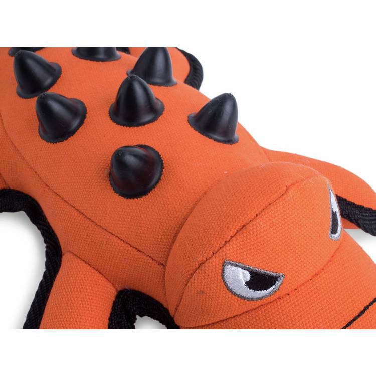 Petface nobbly crocodile dog toy 34cm - British product