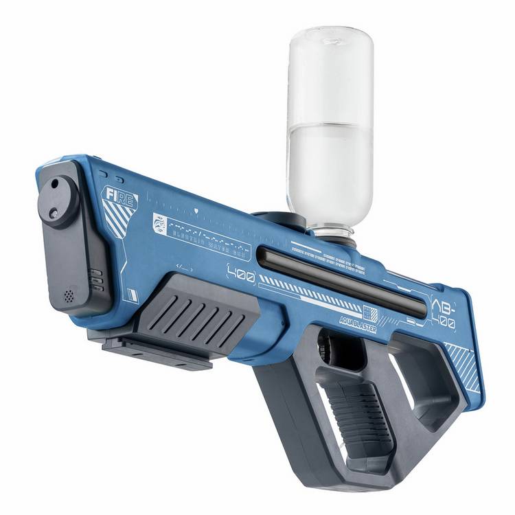Toyrific Aqua Blaster AB-400 electric water gun blue 40cm, UK version