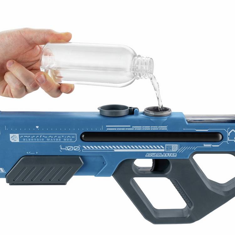 Toyrific Aqua Blaster AB-400 electric water gun blue 40cm, UK version