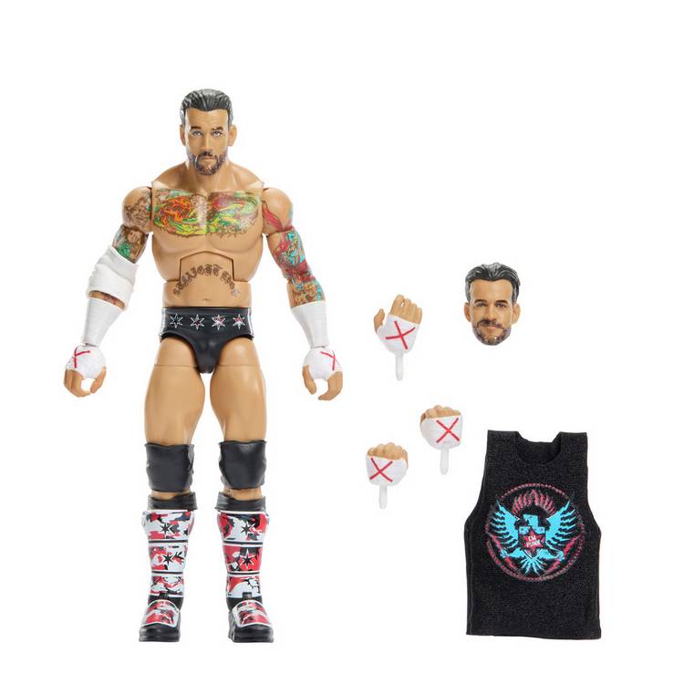 WWE CM Punk action figure 6-inch (British brand)