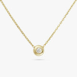 Revere 9ct gold plated silver pendant necklace 46cm, UK version