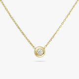Argos Revere 9ct Gold Plated Silver Single Round Pendant Necklace, 46cm/18in- Buy online at McGrocer