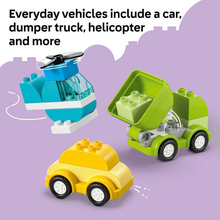 LEGO DUPLO Creative Vehicles set 42 pieces, imported from the UK