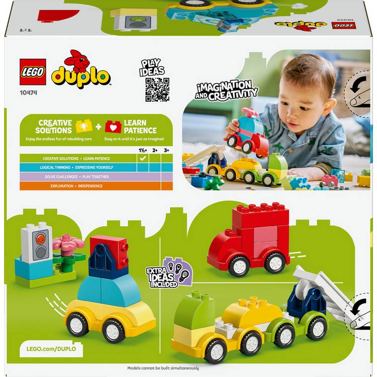 LEGO DUPLO Creative Vehicles set 42 pieces, imported from the UK