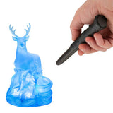 Harry Potter deer Patronus light-up figurine with wand remote 18cm - British product