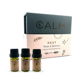 Holland & Barrett B Calm Rest Calm Essential Oil Set Geranium, Lavender & Frankincense 5ml x3- Buy online at McGrocer